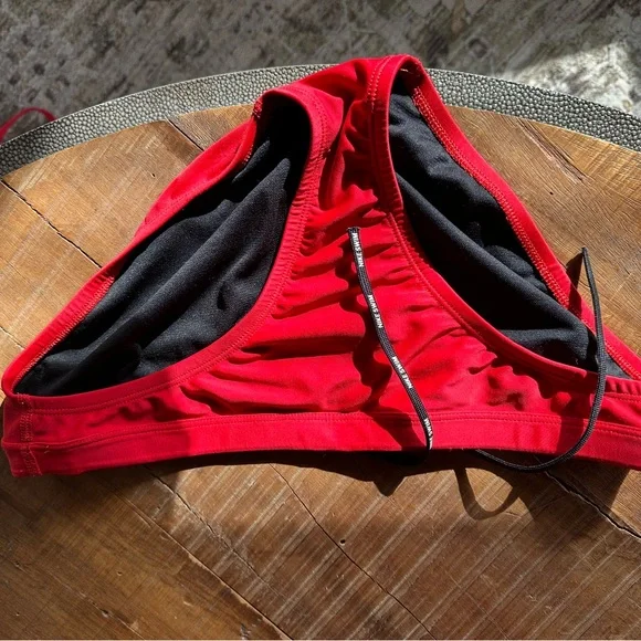 Nike Red and Black Bikini Set - Picture 5 of 5